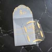 Transparent Acrylic Invitation Card Wedding Invitation Card Celebration Invitation